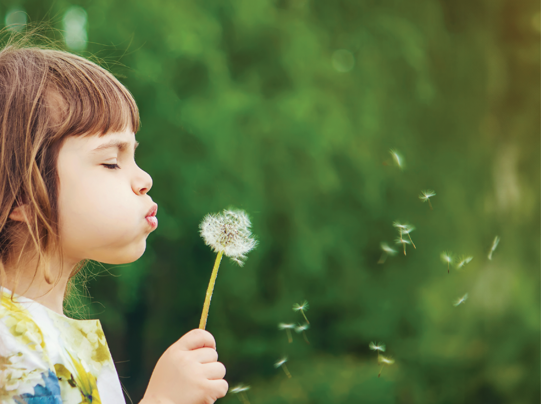 girl blowing dandelion cropped